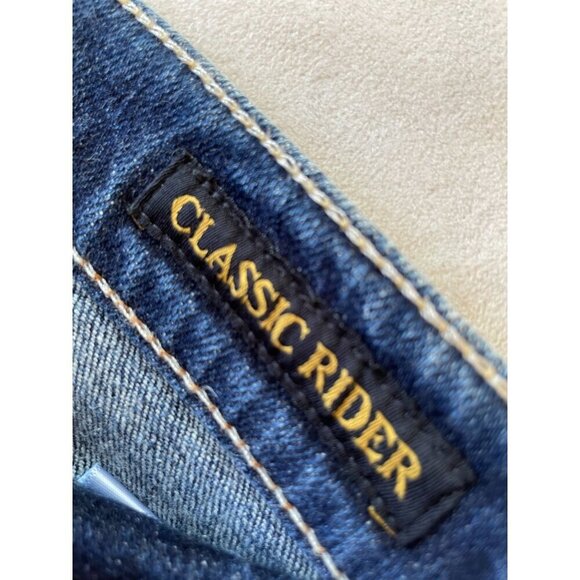 Y2K Lucky Brand Selvedge Vtg Classic Rider Women's Jeans Size 6/28 - Blue Denim - Picture 4 of 11
